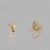 Labret ze Złota 14K SERDUSZKO z cyrkonią