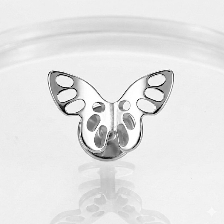 Srebrny labret tytanowy MOTYL.jpg