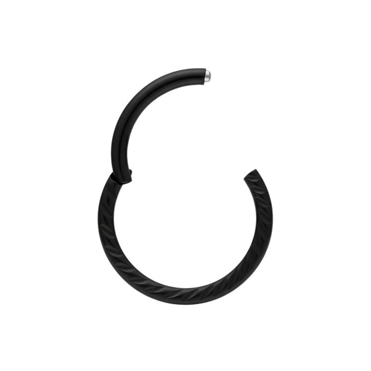 Clicker ze Stali 316L czarny plecionka_1.jpg