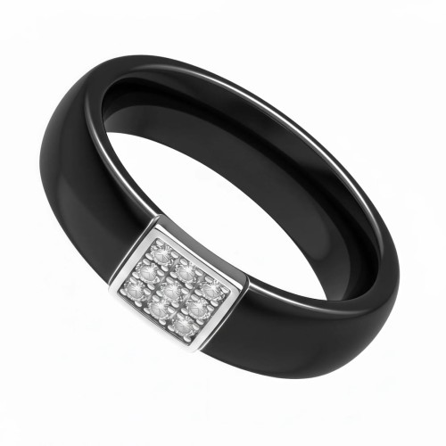 Czarna obrączka ceramiczna z kwadratowym frontem.jpg