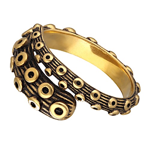 Obrączka ze stali szlachetnej MACKA OŚMIORNICY