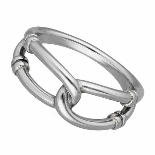 Obrączka stalowa z motywem węzła.jpg