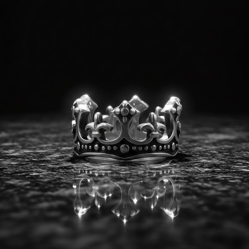 Obrączka stalowa korona