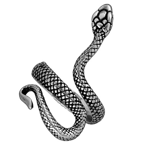 Oksydowany pierścionek stalowy ŻMIJKA.jpg