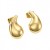 Kolczyki ze stali szlachetnej płaskie złote KROPLE.jpg