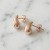 Kolczyki ze stali szlachetnej w formie małych kropli