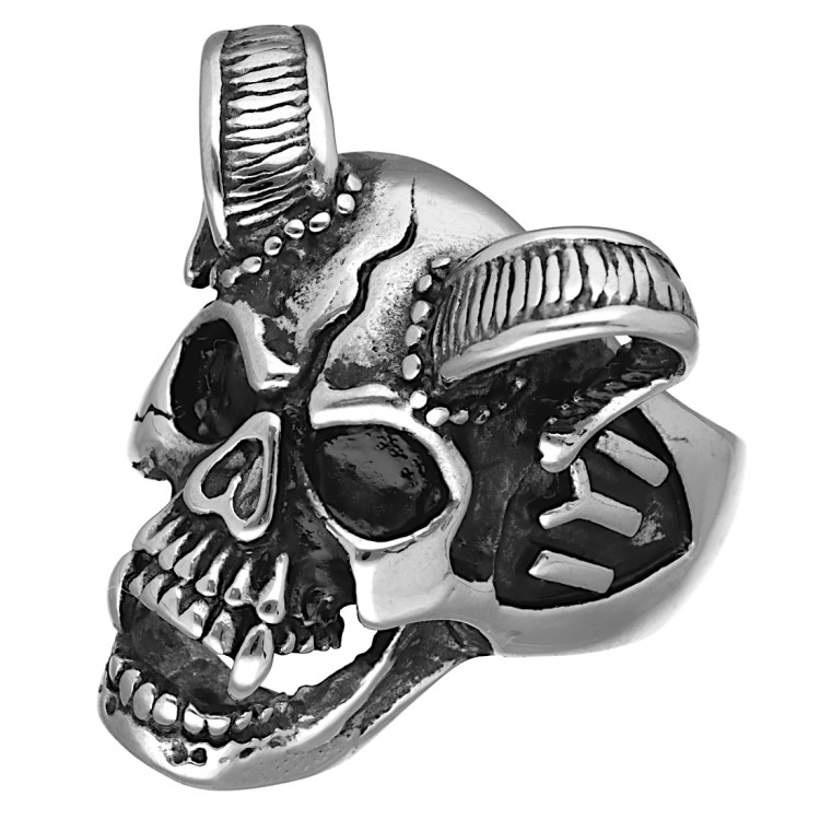 Srebrny sygnet CZASZKA Z ROGAMI.jpg