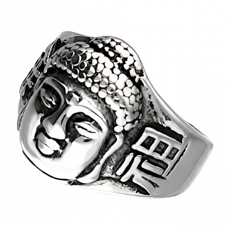 Srebrny sygnet stalowy BUDDA .jpg