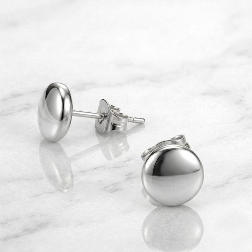 Srebrne kolczyki ze stali szlachetnej MAŁE PASTYLKI.jpg