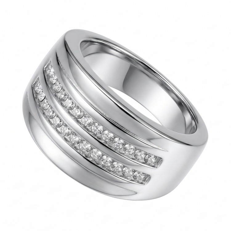 Obrączka stalowa z dwoma rzędami cyrkonii.jpg