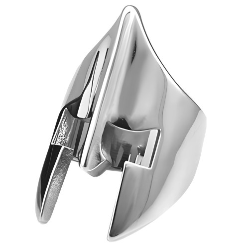 Srebrny pierścień stalowy HEŁM SPARTAŃSKI.jpg