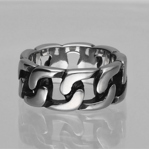 Srebrna obrączka stalowa z motywem łańcucha.jpg