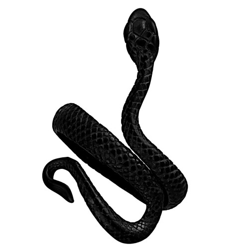 Czarny pierścionek stalowy ŻMIJKA.jpg