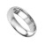 Klasyczna srebrna obrączka półokrągła ze stali szlachetnej 5 mm.jpg