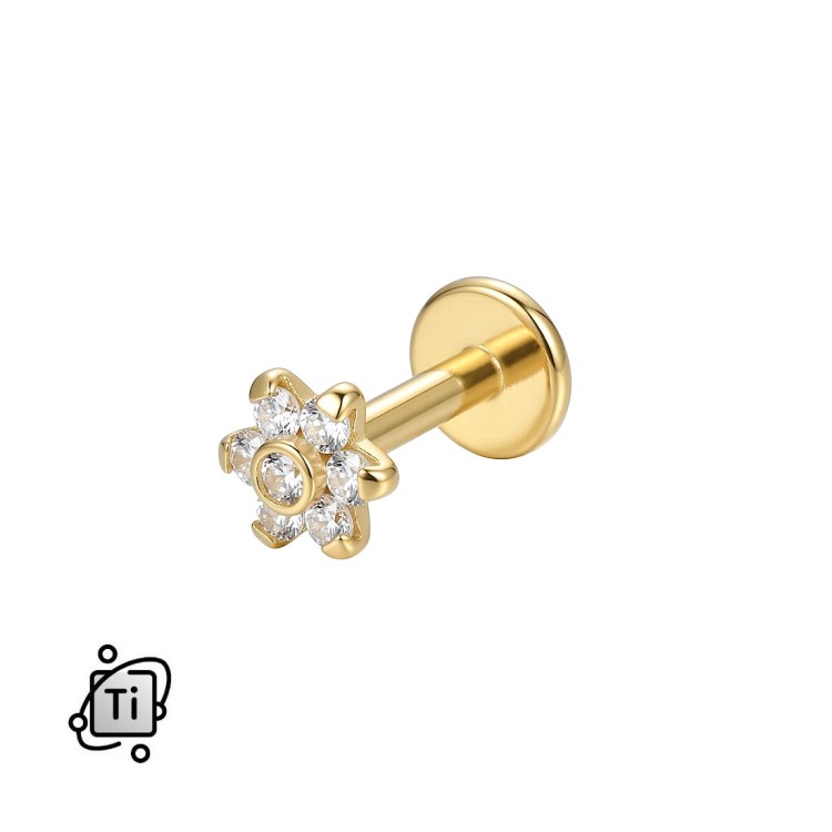 Labret tytanowy KWIATUSZEK z cyrkonii.jpg