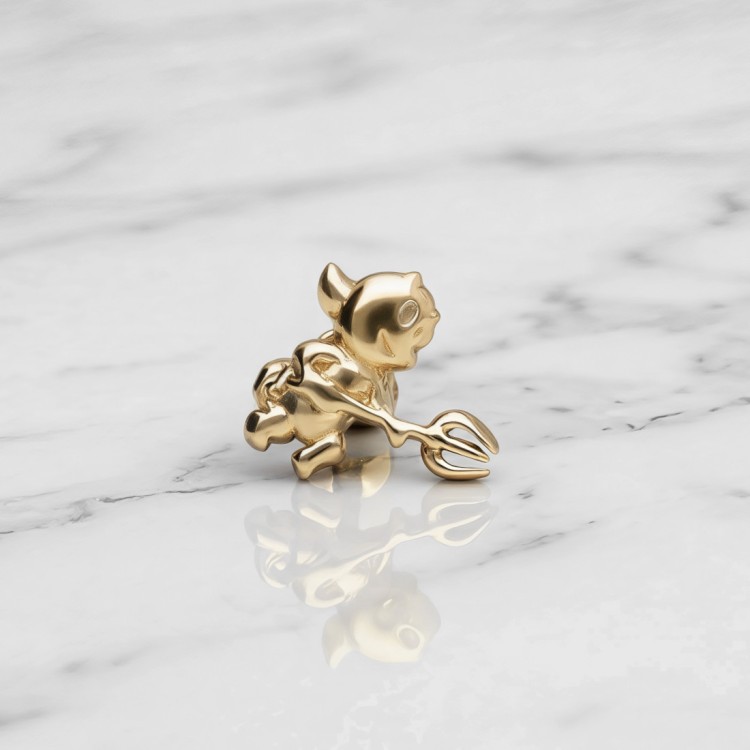 Złoty abret tytanowy DIABEŁEK .jpg