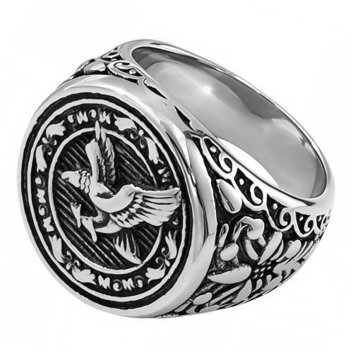 Sygnet stalowy z orłem.jpg