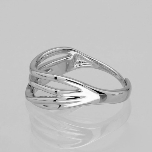 Pierścionek stalowy PLECIONE PASMA.JPG