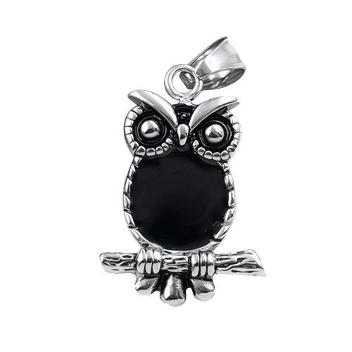 Srebrna zawieszka ze stali w kształcie SOWY.jpg