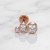 Labret tytanowy rose gold z trzema cyrkoniami Crystal.jpg