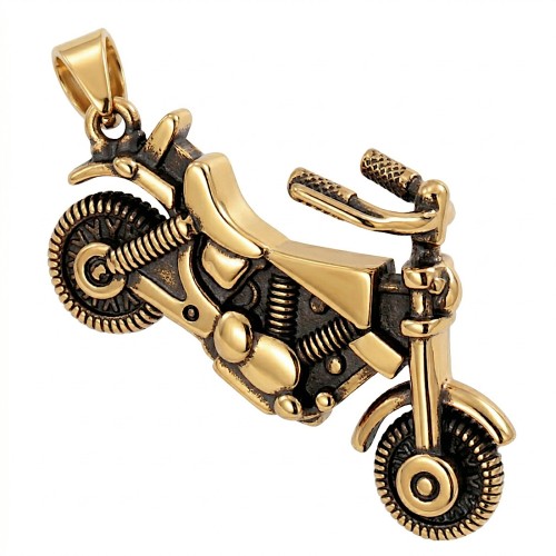 Złota zawieszka ze stali MOTOR.jpg