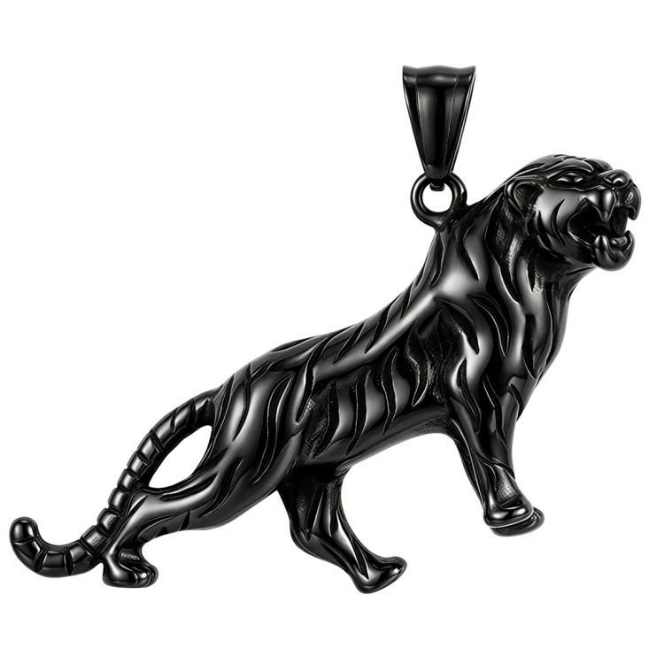 Czarny zawieszka ze stali TYGRYS.jpg