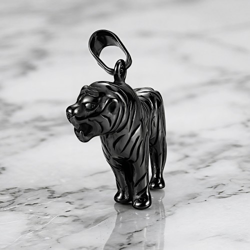 Czarny zawieszka ze stali TYGRYS.jpg