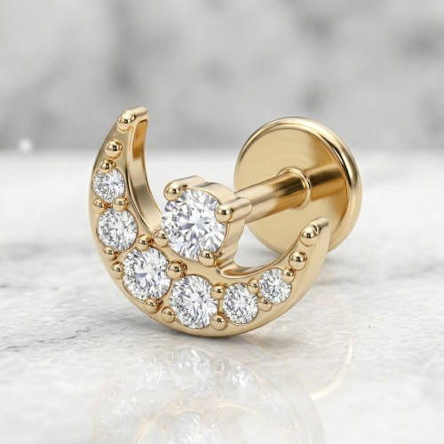 Złoty labret tytanowy KSIĘŻYC.jpg