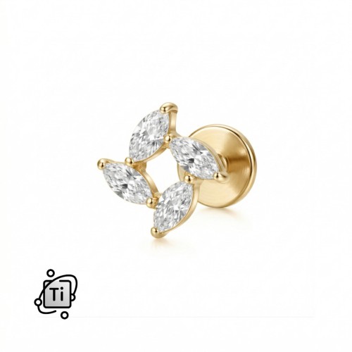 Labret tytanowy z czterech cyrkonii.jpg