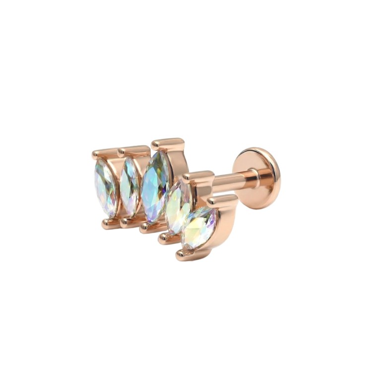 Labret ze stali szlachetnej ŁUK z cyrkonii AB o szlifie marquise.jpg