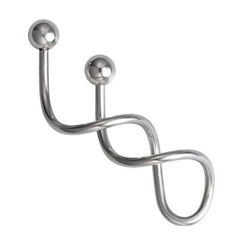 Kolczyk stalowy do ucha industrial twister.jpg