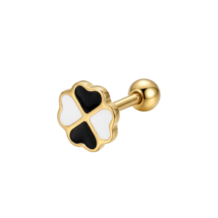 Kolczyk do ucha CZARNO-BIAŁA KONICZYNA.jpg