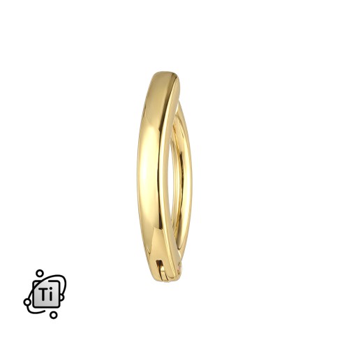 Złoty kolczyk tytanowy do pępka typu clicker.jpg