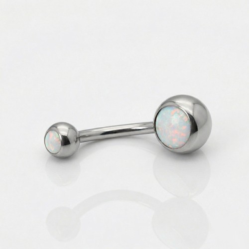 Kolczyk do pępka z opalitami z Tytanu G23