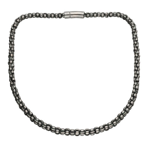 Antracytowy łańcuch ze szczotkowanej stali 316L.jpg