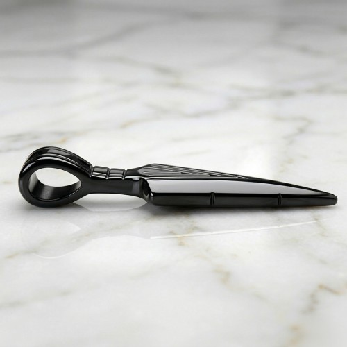 Czarny zawieszka stalowa GROT