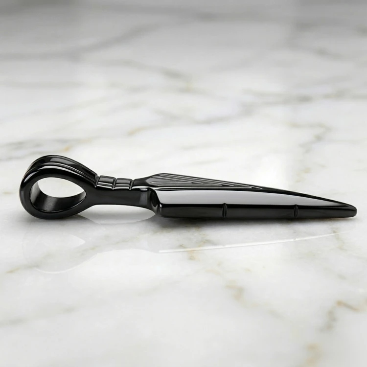 Czarny zawieszka stalowa GROT