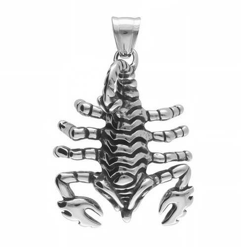Zawieszka ze stali w kształcie skorpiona