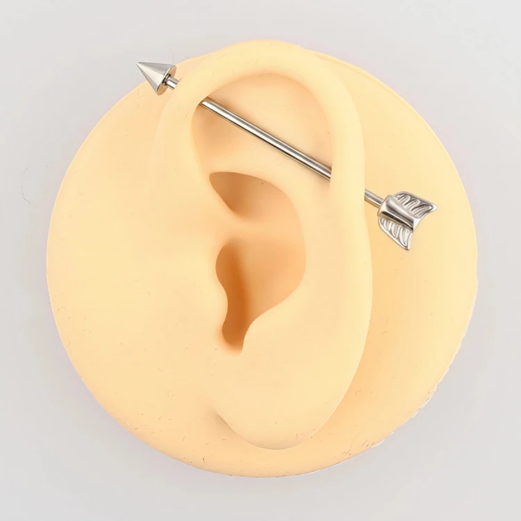 Sztanga stalowa industrial w kształcie strzały