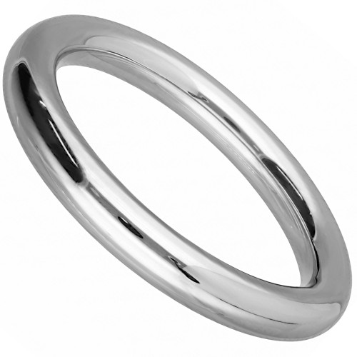 Gładka bransoletka typu bangle ze stali szlachetnej