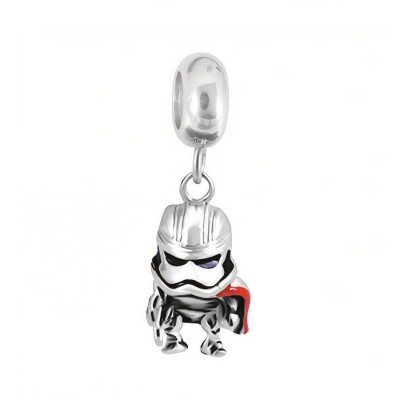 Koralik modułowy ze stali szlachetnej KAPITAN PHASMA STAR WARS