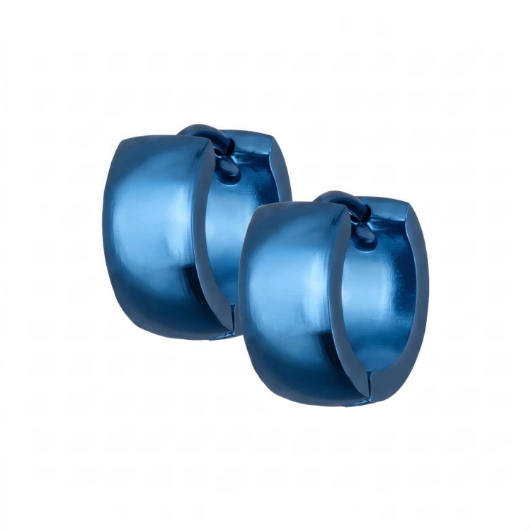 Kolczyki huggie półokrągła 6mm kobaltowe.jpg