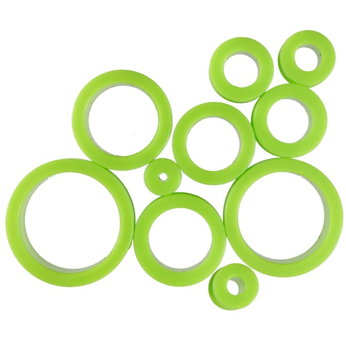 Jasnozielony tunel akrylowy ze ścianką.jpg