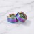 Kółka huggie w kolorach benzyny ze stali 5 x 11 mm - profil kwadratowy .jpg
