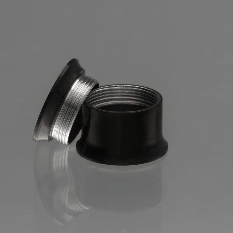 tunel stalowy siodłowy sadle czarny.jpg