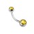 Kolczyk do pępka ze Stali 316L z żółtymi cyrkoniami.jpg