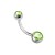 Kolczyk do pępka ze Stali 316L z jasnozielonymi cyrkoniami.jpg