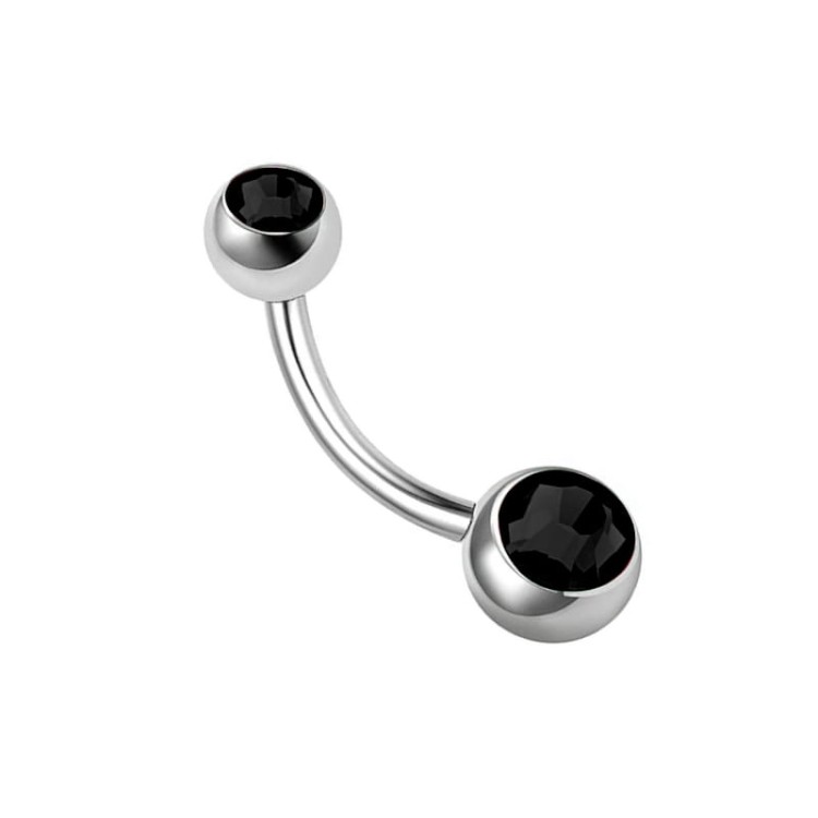 Kolczyk do pępka ze Stali 316L z czarnymi cyrkoniami.jpg