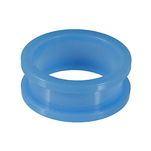 Niebieski tunel akrylowy ze ścianką.jpg