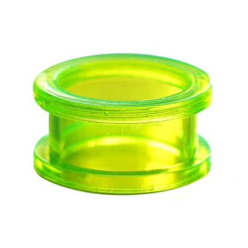 Transparentny jasnozielony tunel akrylowy ze ścianką.jpg